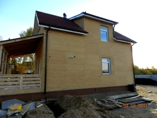 Haus nach individuellem Entwurf, Gavrilov-Yam: fertiges Gebäude