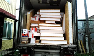 House based on the “Half-timbered 98” design, SNT “POZITIV”: house kit delivery