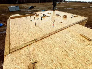 96 m² ev, özel proje, Konokhovo köyü: ikinci kat ve çatı katı
