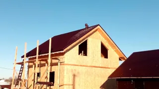 Haus nach Projekt „Vilnius“, Dorf Chernukha: Fertiges Haus