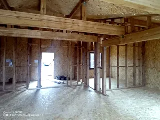 Haus nach Projekt „Arizona mini“, Gebiet Kostroma: Innenwände