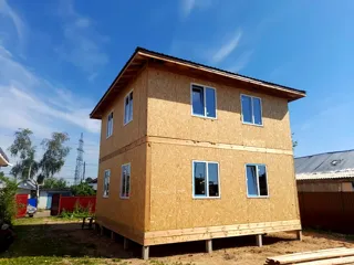 Haus 114,6 m² nach Projekt „Musa“, Kostroma: Fertiges Haus