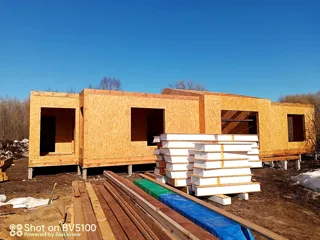 Haus 151,3 m² nach individuellem Projekt, Dorf Maloe Boriskovo: Wandmontage