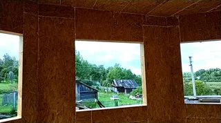 Anbau nach individuellem Entwurf, Dorf Koshcheeva: Innenwände