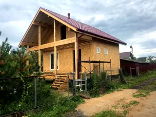 Haus nach Projekt „Wesy“, SNT „Mir“: Fertiges Haus
