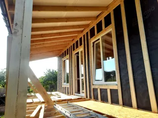Haus 153 m², individuelles Projekt, Rostov: Terrasse und Eingangstreppe