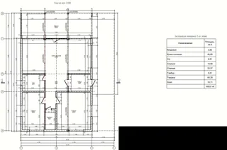 168,61 m² house built to a custom design, Yaroslavl Region: design floor plan