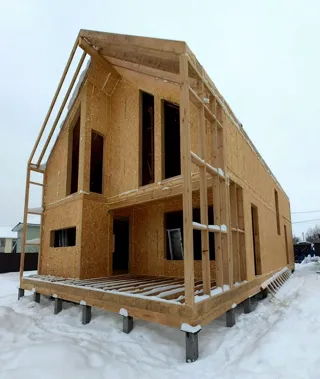 Haus 221,5 m², individuelles Projekt, Dorf Yusupovo: Obergeschoss und Dachgeschoss