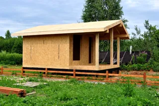 Dacha house, “Nezhnost 3” design, Ivanovo Region: finished building
