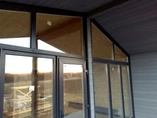 “Barnhouse 39” projeli ev, Yaroslavl bölgesi: cephe kaplaması