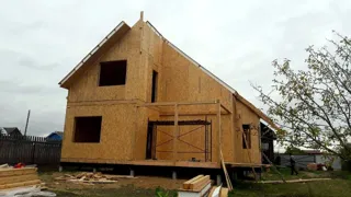 Haus nach Projekt „Jastreb“, Gebiet Iwanowo: Obergeschoss und Dachgeschoss