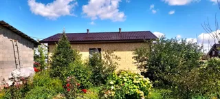 Haus nach individuellem Entwurf, Dorf Kudrino: fertiges Gebäude