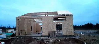 Garage nach individuellem Projekt, Gebiet Iwanowo: Wandmontage