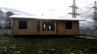 “Vuokatti” projesine göre ev, Ermolovo köyü: tamamlanmış ev