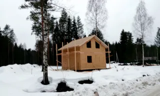 Haus nach Projekt „Metschta pl.4“, Region Twer: Fertiges Haus