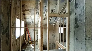Haus nach individuellem Projekt, Dorf Greshnevo: Trennwände