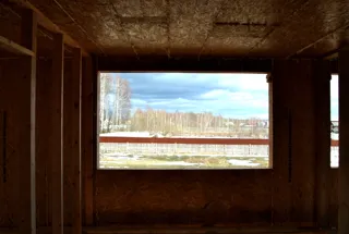 Haus nach Projekt „Sews“, Dorf Koltsovo: Innenwände