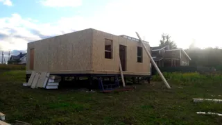 Haus nach Projekt „Platon“, Nizhniy Novgorod: Wandmontage