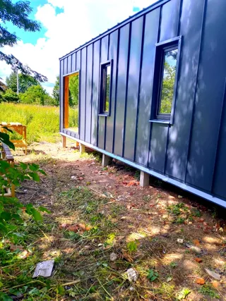 Haus 54 m², Projekt „Barnhouse 39“, Dorf Kalikino: fertiges Haus