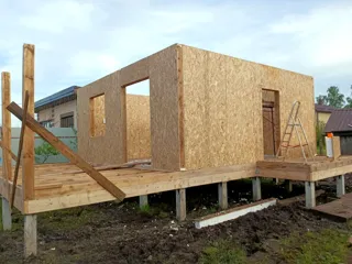 Haus 102 m², Projekt „Karl“, Rybinsk: Wandmontage