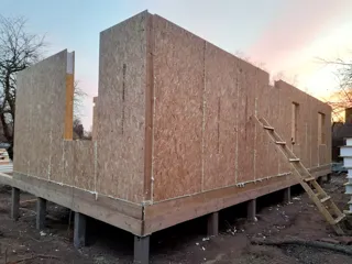 Haus 166,8 m², Projekt „München“, Krasnogorsk: Wandmontage