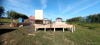 “Avdeevo” projesine göre 83,4 m² ev, Kstovo: 0 kotunda SIP panel zemin
