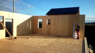 Haus nach Projekt „Dobrynja“, Kostroma: Wandmontage
