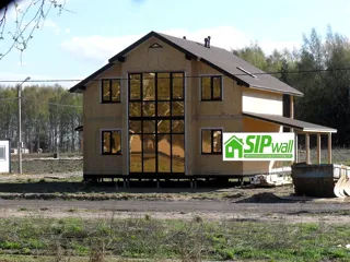 Haus nach Projekt „Sokol“, Region Jaroslawl: Fertiges Haus