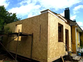 Custom-design extension, Uvod village: finished building