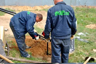 Haus nach individuellem Projekt, Dorf Afanasovo: Fundament und Grundrahmen