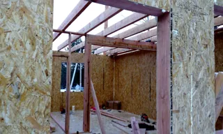 Haus nach Projekt „Metschta pl.4“, Region Twer: Innenwände