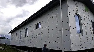 “Elefant” projesine göre ev, Ivanovo: tamamlanmış ev