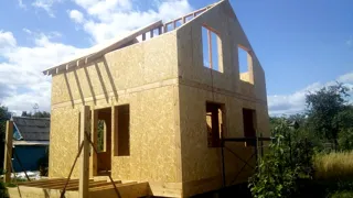 Haus 86 m² nach Projekt „Solo“, Dorf Bogorodskoe: Obergeschoss und Dachgeschoss
