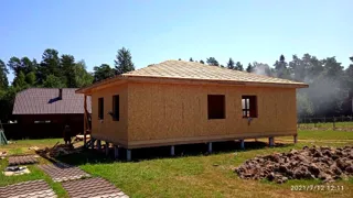 Haus 105 m² nach individuellem Projekt, Dorf Toporok: Fertiges Haus