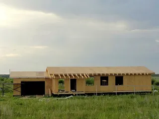 Haus nach Projekt „Gala“, Gebiet Iwanowo: Dach