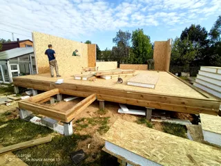 125 m² ev, özel proje, “Golovenki” SNT: duvar montajı
