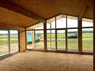 Haus nach Projekt „Barnhouse 84.2“, Dorf Ivantsevo: Innenwände