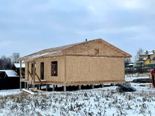Özel projeye göre 97 m² ev, Ikonnikovo köyü: çatı