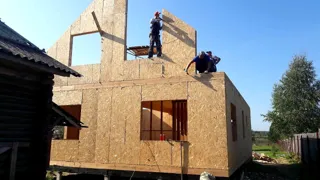 Haus nach Projekt „Jastreb“, Gebiet Iwanowo: Obergeschoss und Dachgeschoss
