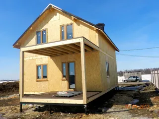 Haus nach Projekt „Arsamas“, Dorf Belyanitsy: Fertiges Haus