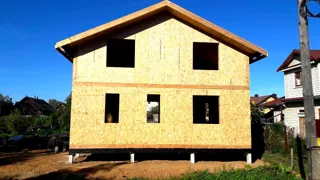 “Yesentuki 8x8” projesine göre ev, Rybinsk: tamamlanmış ev
