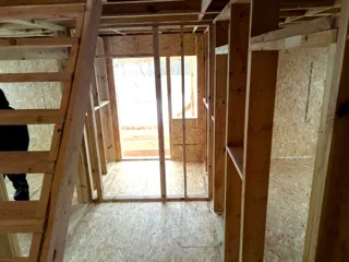 “Dorofeyevo” projeli ev, Synkovo köyü: iç bölme duvarları