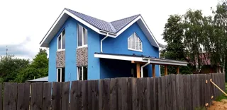 Haus nach Projekt „Dorofejewo“, Kovrov: Fertiges Haus