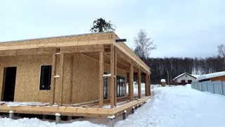 Haus 211 m² nach individuellem Projekt, Dorf Kulikovo: Fertiges Haus