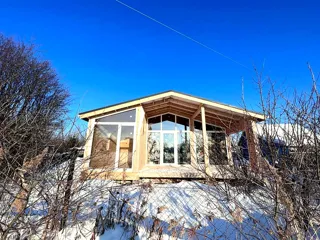 Haus 69 m², individuelles Projekt, SNT „Juschnyj-5“: fertiges Haus