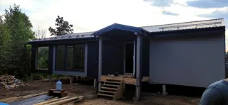 Haus 124 m² nach individuellem Projekt, Ivanovo: Fertiges Haus