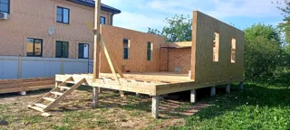 Özel projeye göre 49 m² ev, Bogoslovo köyü: duvar montajı