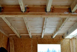 Haus nach Projekt „Sefir“, Dorf Kadnikovo: Innenwände