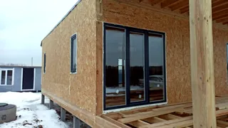 83,6 m² house, “Yaroslavl” design, Podporino village: finished house