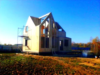 House based on the “Salzburg” design, Karmanovo village: second floor and attic